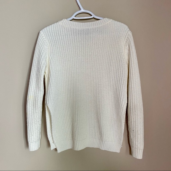 ASOS white chunky knit sweater - Picture 4 of 5